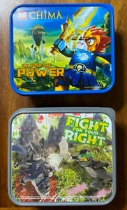 Lot 2 plastic lunch box food storage LEGO Legends of China Ninjago - Picture 1 of 7