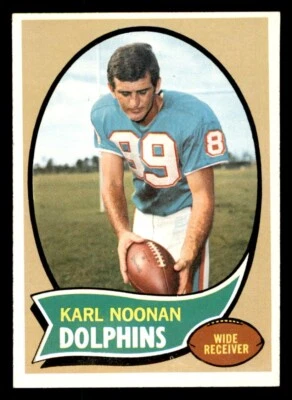 1970 Topps Football #223 Karl Noonan EX/MT *d7 - Image 1 of 2