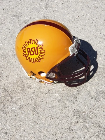 ARIZONA STATE SUN DEVILS OLD STYLE MINI FOOTBALL HELMET Cover