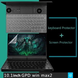 Anti Glare Screen+ keyboard skin For 2022 GPD Win Max 2 10.1" - Picture 1 of 9