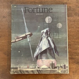 Vintage Fortune Magazine Juni 1947 Fine Chemicals - Walter Murch Cover - Bild 1 von 19