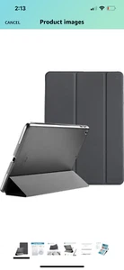 Protective Slim Case for iPad Pro 9.7" Sleep/Wake (A1673/A1674/A1675) Grey - Picture 1 of 3