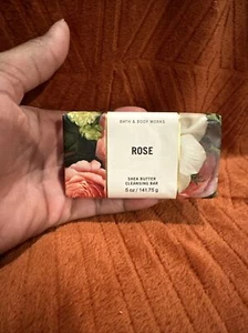 NEW BBW ROSE CLEANSING BAR WITH SHEA BUTTER, 5 OZ - Picture 1 of 4