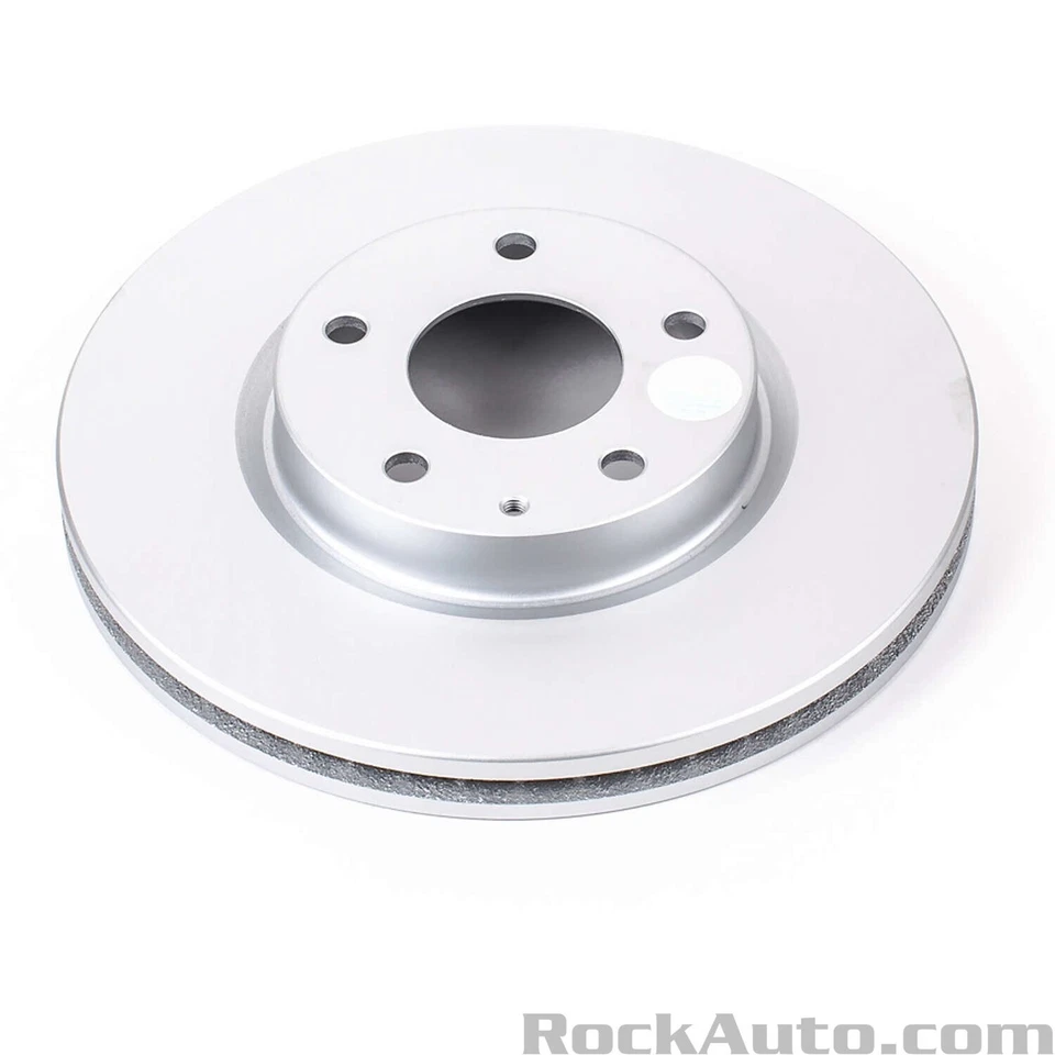 2015 Mazda 6 2.5L Power Stop Front Geomet Coated Rotors And Ceramic Brake Pads - Image 1 of 4