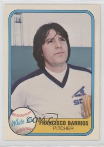 1981 Fleer Francisco Barrios #352