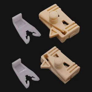 YOU.S Riparazione Finestrini Gleitstücke + Clips VR & VL Per Peugeot 207 CC WD_ - Picture 1 of 1