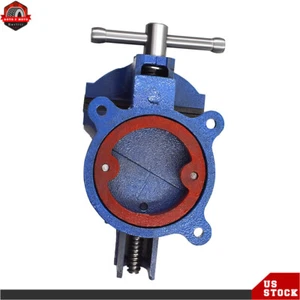 6 Inch Heavy Duty Mechanic Bench Vise Table Top Clamp Press Locking Swivel Base - Picture 1 of 12