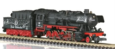Marklin Z scale 88847 DB Class 50 Christmas Steam Locomotive - Image 1 of 2