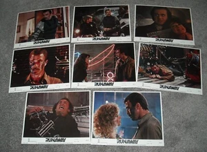 RUNAWAY 1984 COMPLETE MOVIE LOBBY CARD SET 1 - 8 TOM SELLECK KISS GENE SIMMONS - Bild 1 von 6