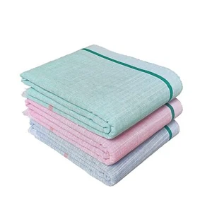 Gamcha 100% Cotton Bath Towel,Multicolored (Pack of 3) Free shipping world - Foto 1 di 3