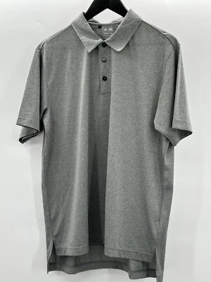 Camisa Polo Adidas Climalite Para Hombre Gris Talla Mediana Usada en Excelente Condición Foto 1 de 4