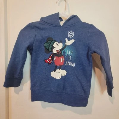 Disney Jumping Beams 3T Mickey Mouse Navidad Sudadera con Capucha  Foto 1 de 3