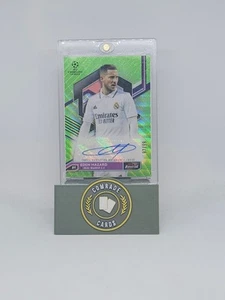 Eden Hazard (Real Madrid) 97/99 Autographed Card Topps Finest 2022-2023 - Picture 1 of 2