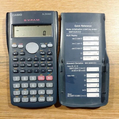 Casio fx-350 MS S-V.P.A.M. wissenschaftlicher Taschenrechner | UNI SCHULE ARBEIT - Bild 1 von 3