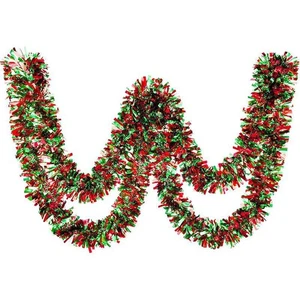 2 Piezas Guirnalda de Oropel Navidad Decorativa PET Streamer Decoración Fiesta Navidad Navidad - Imagen 1 de 5