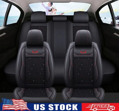 Juego completo de fundas de asiento de auto 5 asientos amortiguador trasero delantero para Dodge Durango 2000-2024 Foto 1 de 4