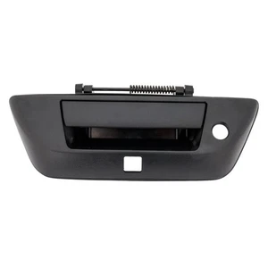 For Nissan Titan XD 2016 2017 Tailgate Handle | Textured Black | w/ Camera Hole - Picture 1 of 6