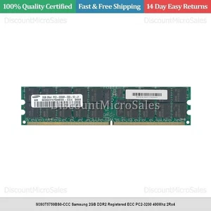 M393T5750BS0-CCC Samsung 2GB DDR2 Registered ECC PC2-3200 400Mhz 2Rx4 - Picture 1 of 1