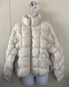 Free People FP Movement Pippa Packable Puffer Jacket Sz XS In White Combo NWOT - Picture 1 of 11