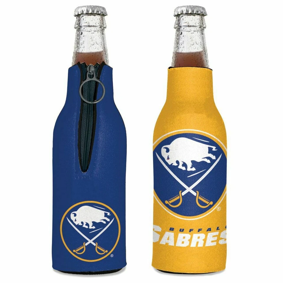 Buffalo Sabres NHL 瓶冷藏箱双面拉链设计 — 第 1/1 张图片