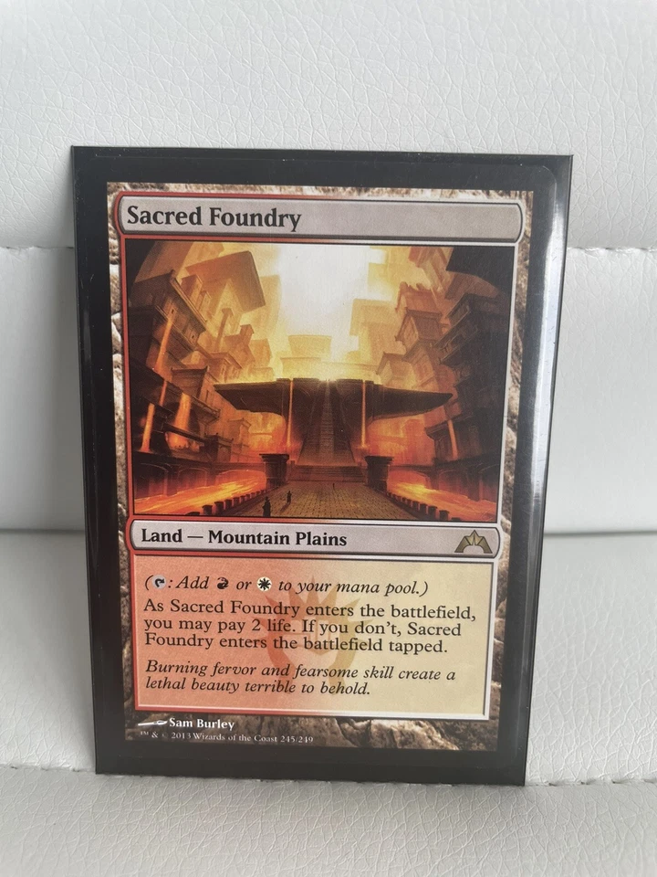 Sacred Foundry - Gatecrash - Magic the Gathering 245/249 - Image 1 of 1
