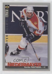 1995-96 Upper Deck Collector's Choice Player's Club Rob Niedermayer #40
