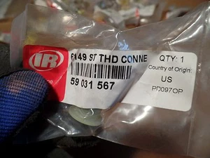 (54) INGERSOLL RAND 6149 STANDARD THREAD 6M14 CONNECTOR 59 031 567, 59031567 - Picture 1 of 7