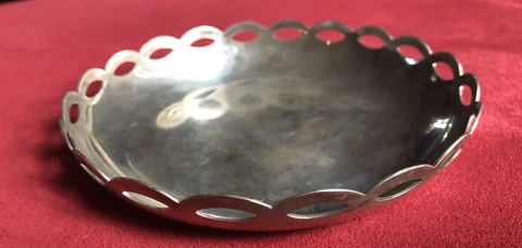 Antique Tiffany & Co Makers 925 Sterling Silver Bowl #25245 156gram Cover