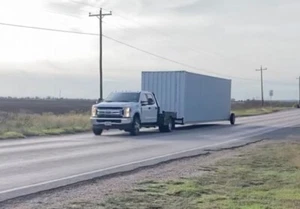 Shipping Container Tow Bar Kit Fits 20' & 40' Containers. Tow with your truck. - Picture 1 of 12