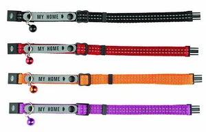 Reflektierendes Katzenhalsband mit Ausweisschild Bereich 41576 - Bild 1 von 3