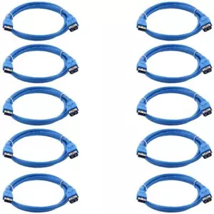 PAQUETE de 10 cables de extensión USB de supervelocidad 3.0 A a A M/F 3 pies cualquier cable tipo A - Imagen 1 de 3
