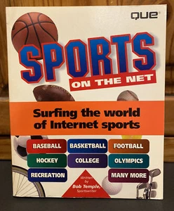 Sports on the Net Book Bob Temple 1995 Softcover Que Corporation - Bild 1 von 9