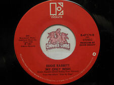 Eddie Rabbitt - Step By Step / My Only Wish, 45 RPM NM (V6)