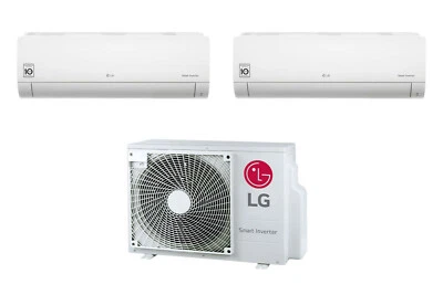 Climatizzatore Dual Split Inverter LG Libero Smart Wifi 9000+12000 Btu MU2R15