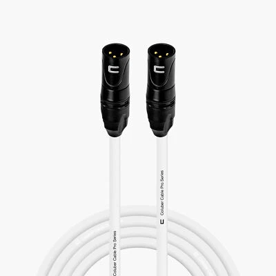 Cabo balanceado macho XLR de 3 pinos - comprimento personalizado cor cabo conector profissional - Imagem 1 de 4