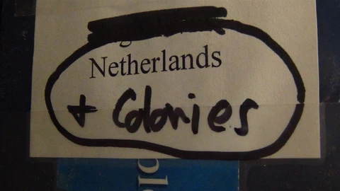 Stampsweis Netherlands and Cols stamp accumulation in 3 ring est 4000 stamps Cover