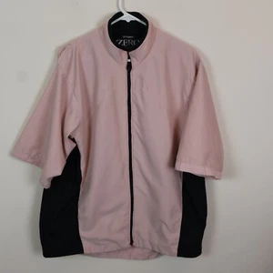 Zero Restriction Jacket Womens XL Pink Black Golf M2 Windshirt Windbreaker - Picture 1 of 11