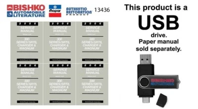 Chrysler 300 Dodge Charger SRT8 2006 Magnum taller manual de reparación USB Foto 1 de 3