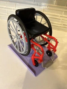 Barbie Wheel Chair and Purple Ramp - Picture 1 of 9