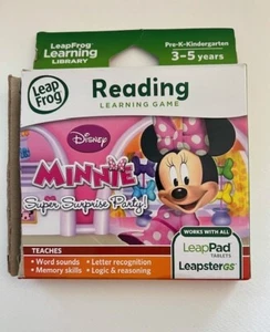 LeapFrog LeapPad Explorer Learning: Disney Minnie's Bow-Tique Leap Pad 1 2 3 GSU - Picture 1 of 2