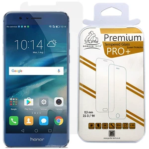 Huawei P Smart Genuine Gorilla Tech Brand Screen Protector Tempered Glass Shield - Picture 1 of 9