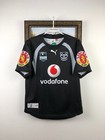 Vintage PUMA New Zealand Warriors NRL Rugby Team Mens Jersey Black Size M