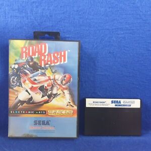 Master System ROAD RASH (NI) Boxed Sega PAL REGION FREE (Works in US)