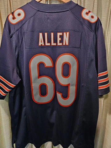 Nike Chicago Bears Jared Allen Blue NFL NIKE Jersey (XL) sewn on Cover