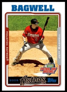 2005 Topps Opening Day Baseball Jeff Bagwell Houston Astros #107