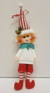 Soft Elf Christmas Tree Ornament Tree Decor 12" TALL New 610J - Picture 1 of 4