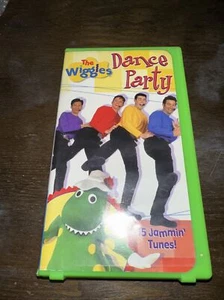 Vintage Wiggles The Wiggles Dance Party (VHS, 2001) Rare - Picture 1 of 6