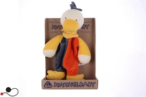 PRIMA INFANZIA FEHN PELUCHE DOUDOU PALLA SONAGLIO ANATRA 20 CM - Foto 1 di 2