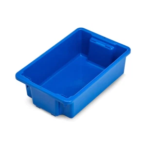 Fischer Plastics Stor-Tub 32 Blue Bin Crate and Container 32L - Picture 1 of 3