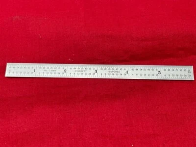 Starrett C304R-6 Steel Rule with Inch graduations  IN STOCK - Image 1 of 3